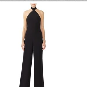 Amanda Uprichard Black Andrew Jumpsuit